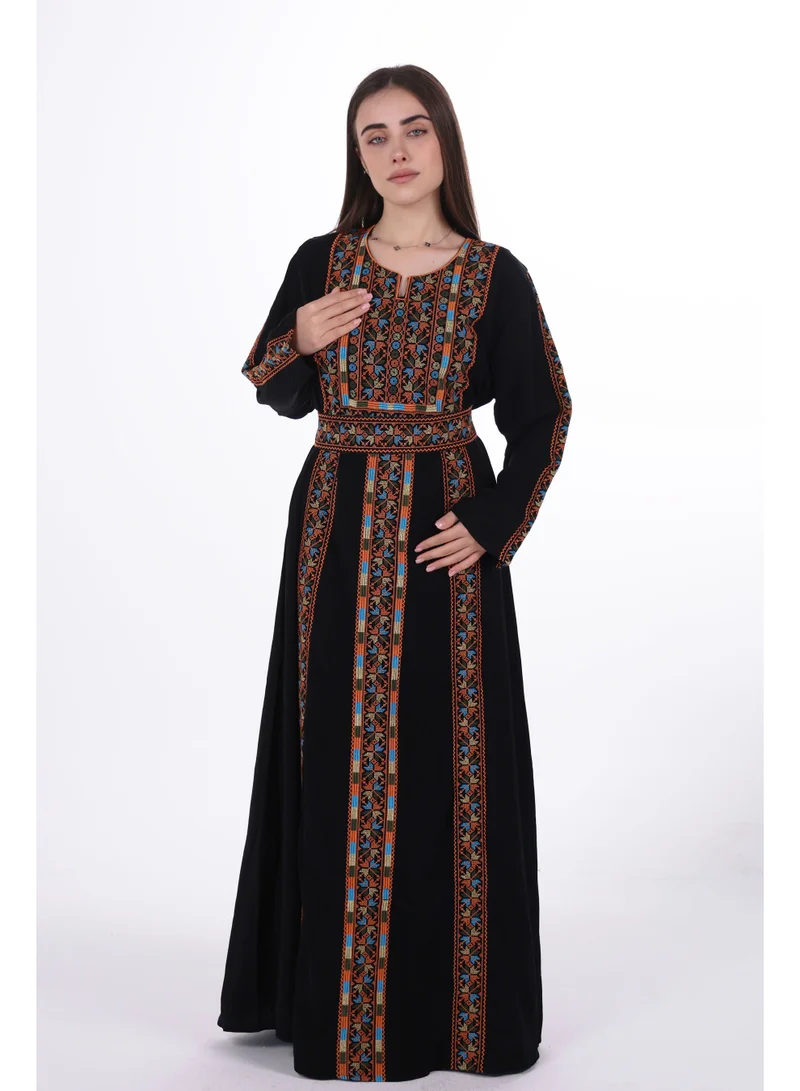 AL BENT AL SHARQIEH women embroidered jalabiya dress